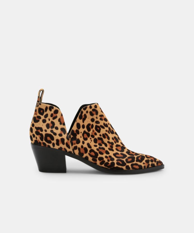 Dolce Vita - Sonni Booties Dark Leopard