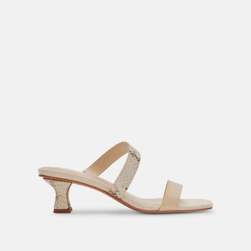 Dolce Vita - Bertie Heels Cream Leather