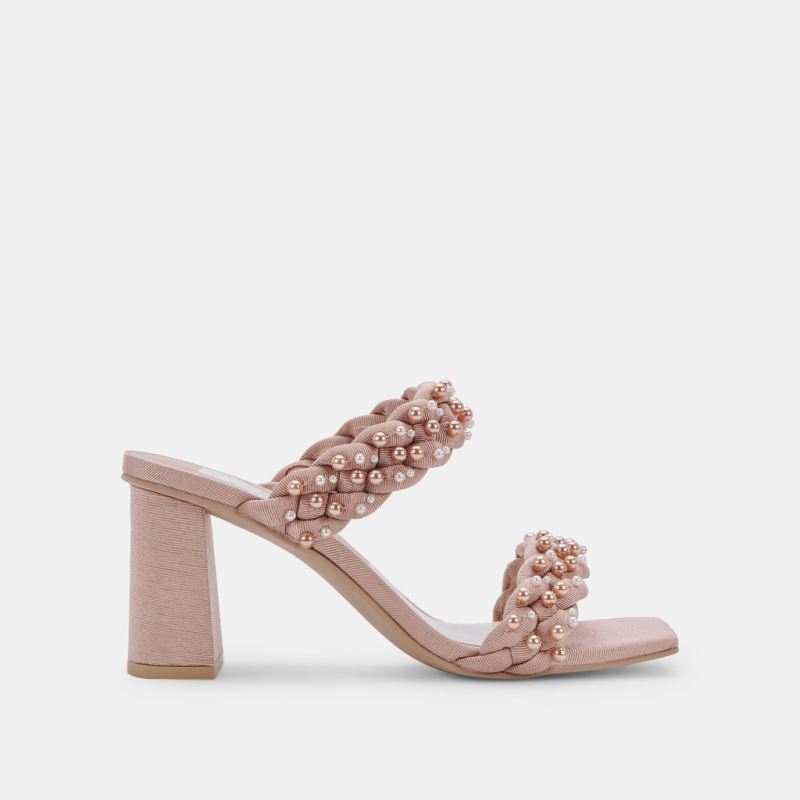 Dolce Vita - Paily Pearls Heels Blush Multi Pearls