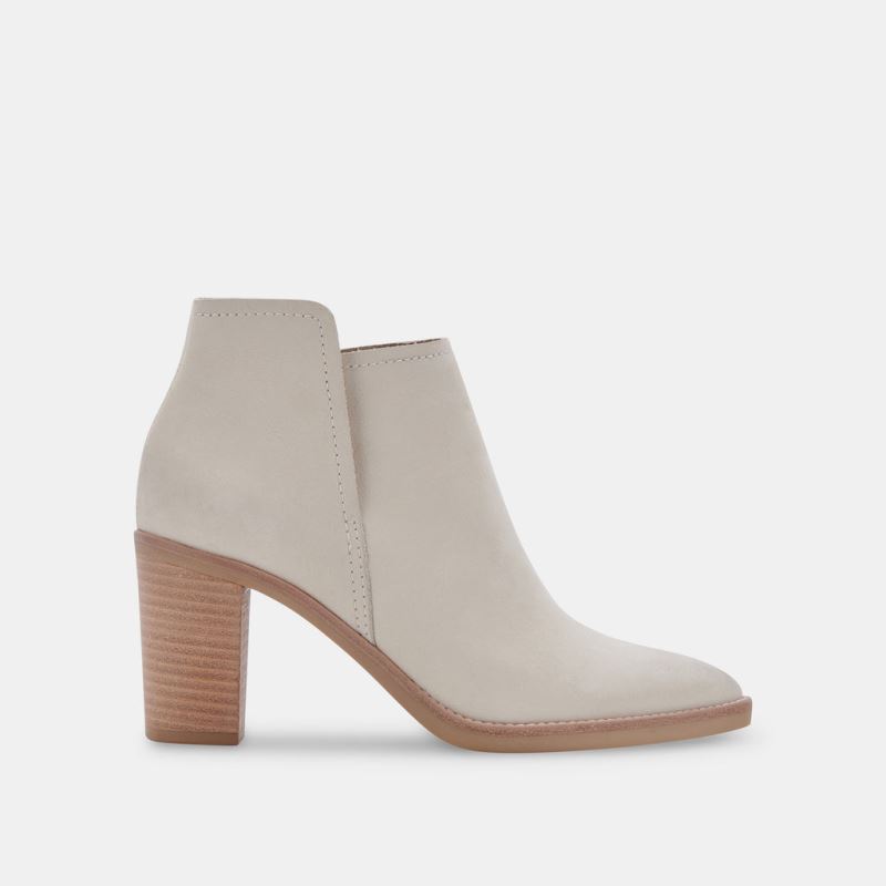 Dolce Vita - Spade Wide Booties Ivory Nubuck