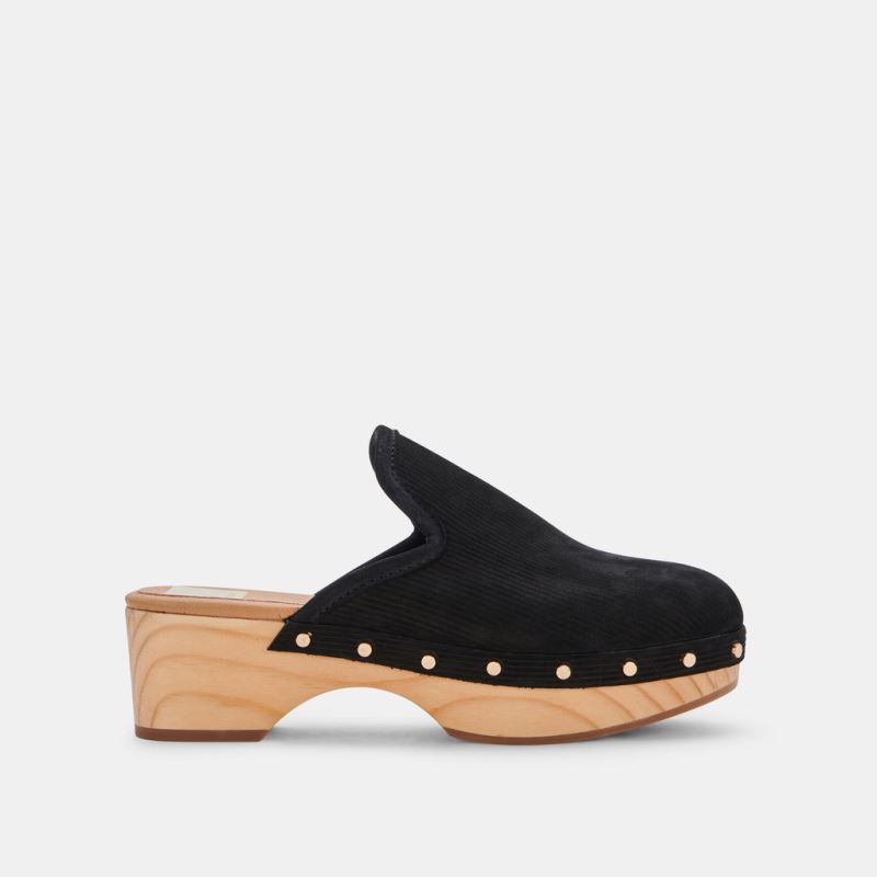 Dolce Vita - Closen Clogs Black Nubuck