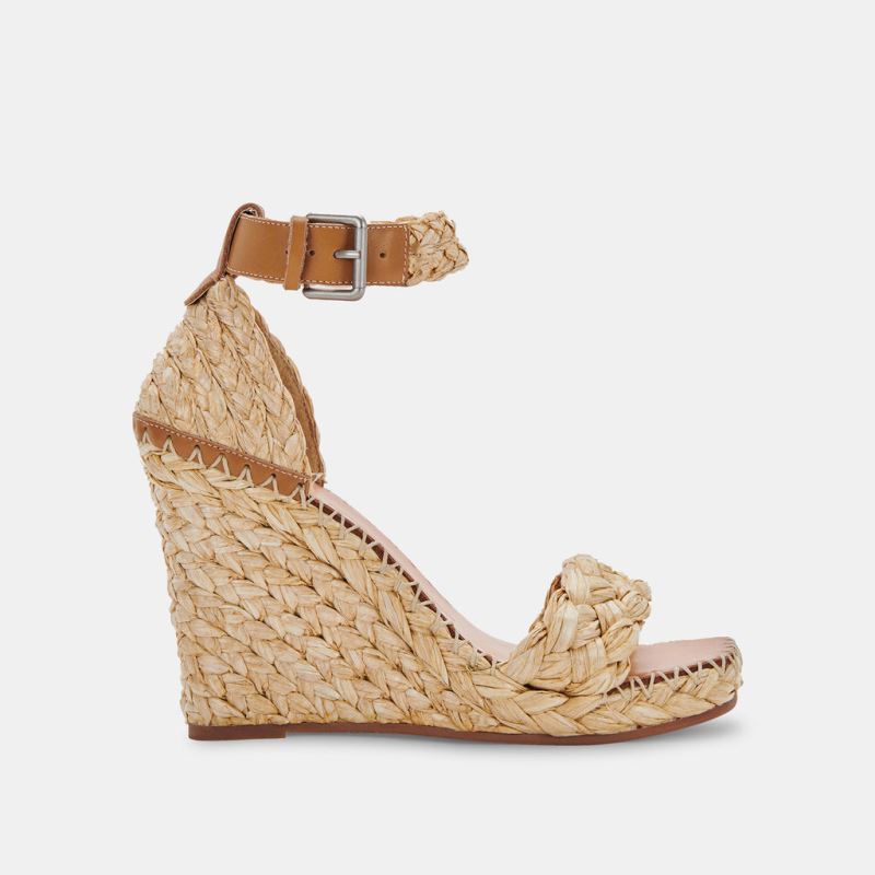 Dolce Vita - Nilton Heels Lt Natural Raffia