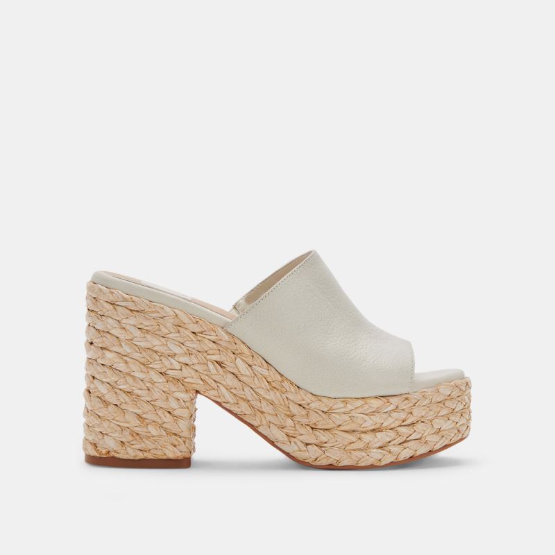 Dolce Vita - Elora Heels Ivory Leather