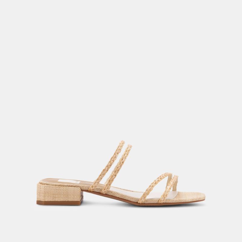 Dolce Vita - Haize Sandals Lt Natural Raffia