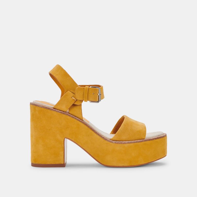 Dolce Vita - Elly Heels Honey Suede