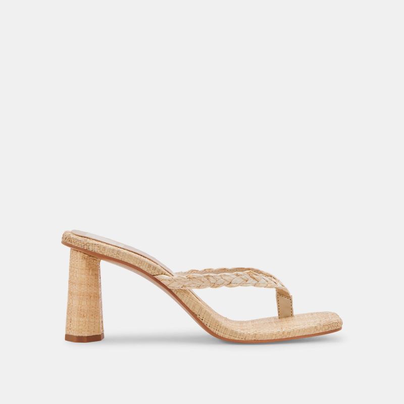 Dolce Vita - Tash Heels Lt Natural Raffia [Dolcevita886] - $75.99 ...