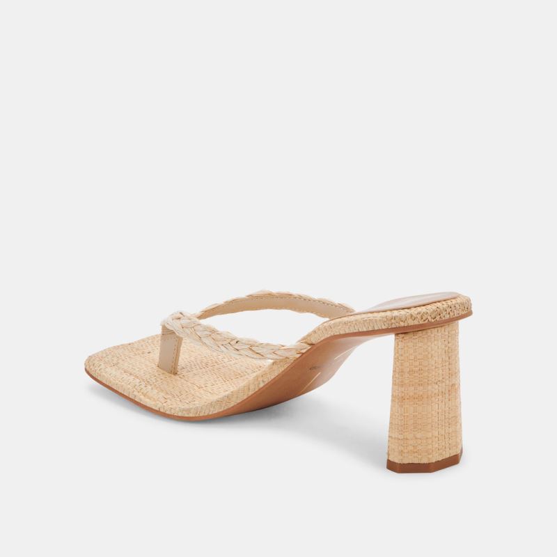 Dolce Vita - Tash Heels Lt Natural Raffia [Dolcevita886] - $75.99 ...