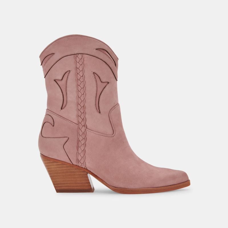 Dolce Vita - Loral Booties Rose Nubuck