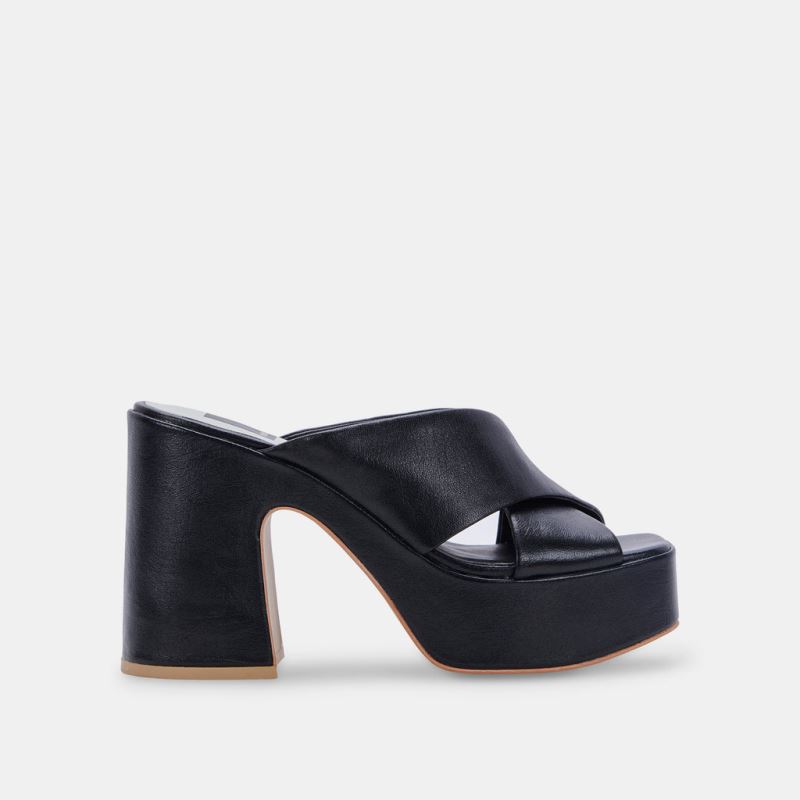 Dolce Vita - Wonder Heels Onyx Leather