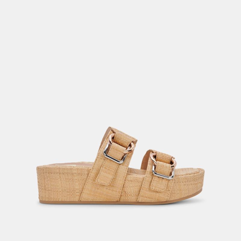 Dolce Vita - Cici Sandals Lt Natural Raffia