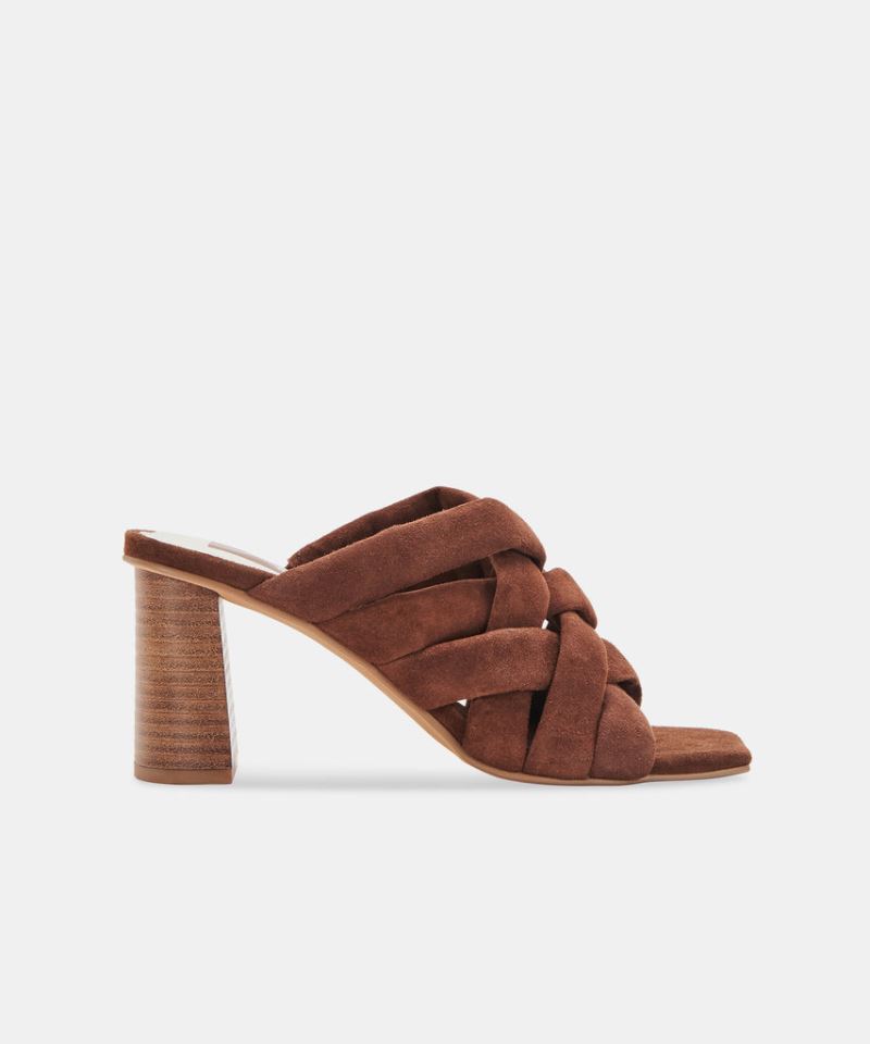 Dolce Vita - Poira Heels Espresso Suede