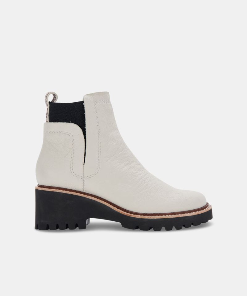 Dolce Vita - Huey H2o Boots Ivory Leather