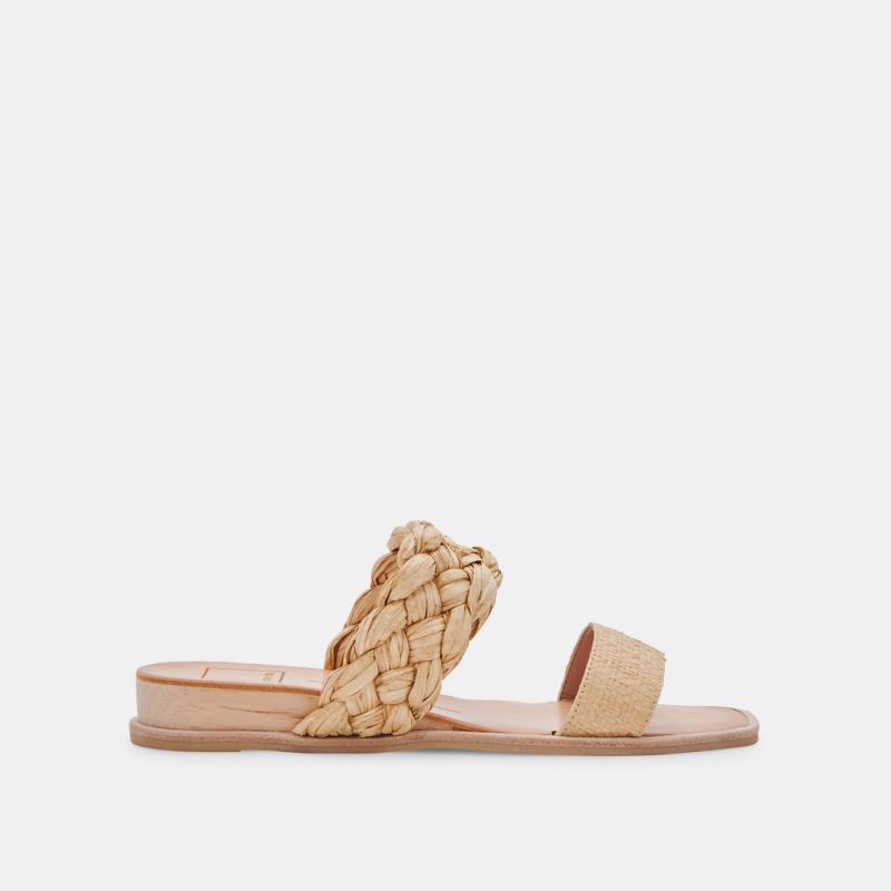 Dolce Vita - Persey Sandals Lt Natural Raffia