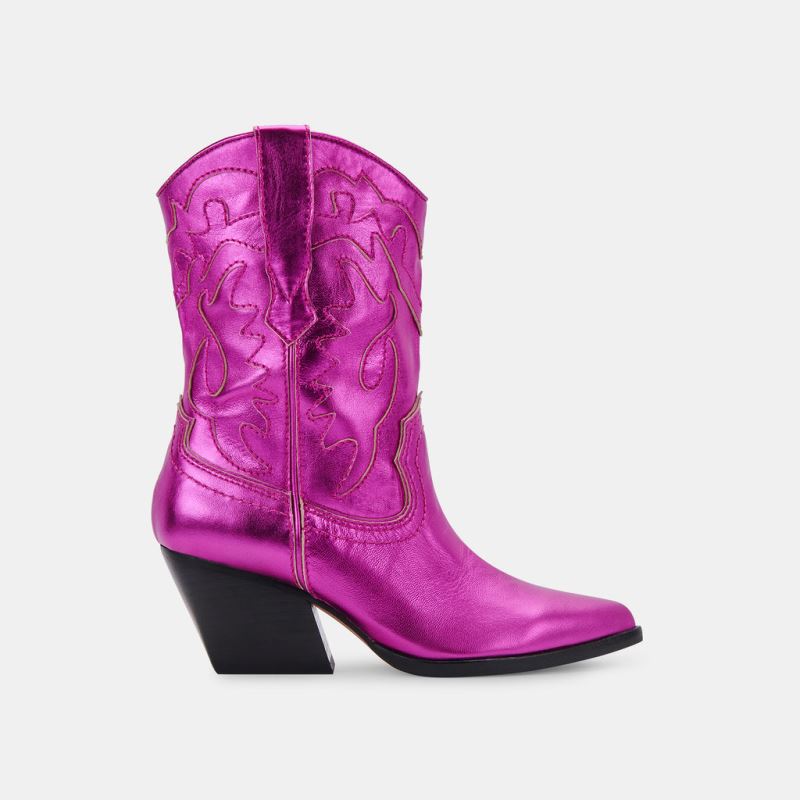 Dolce Vita - Landen Boots Electric Pink Leather