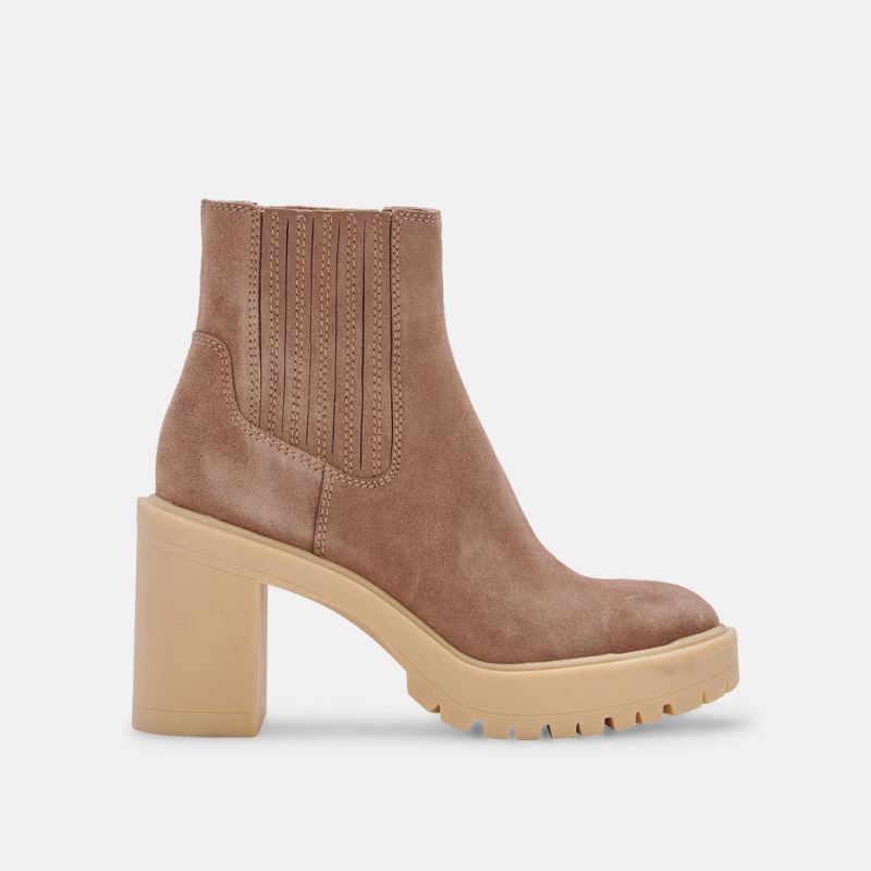 Dolce Vita - Caster H2o Booties Mushroom Suede