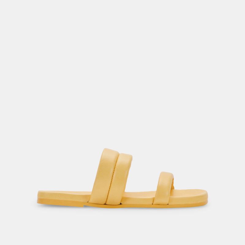 Dolce Vita - Adore Sandals Yellow Leather