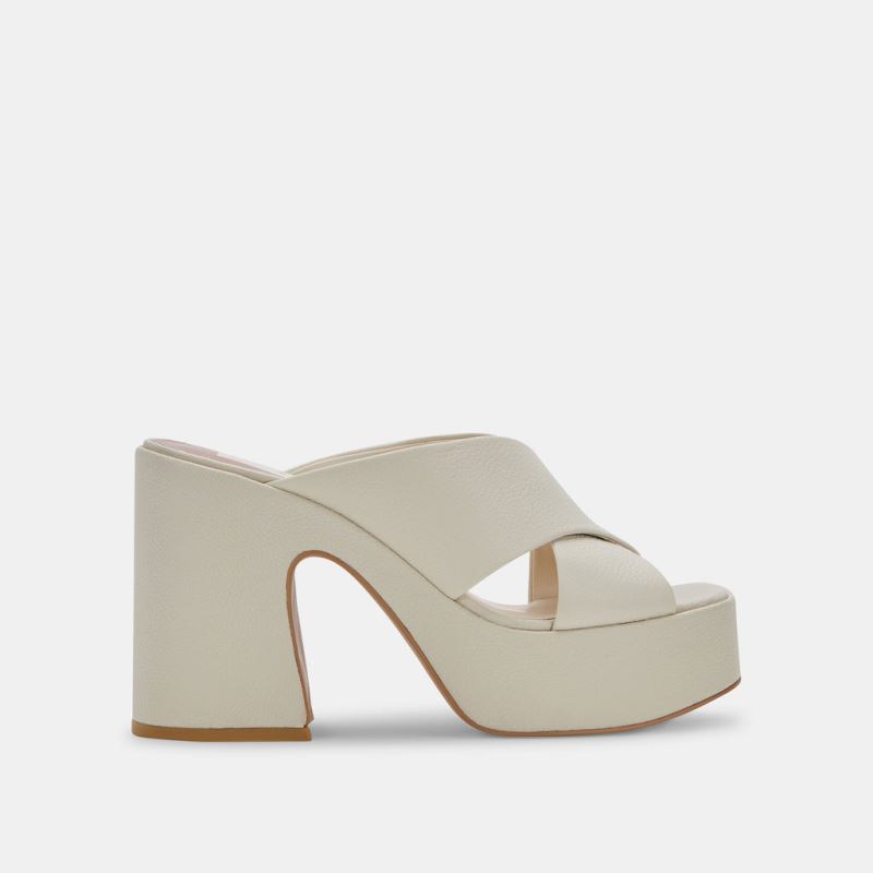 Dolce Vita - Wonder Heels Ivory Leather