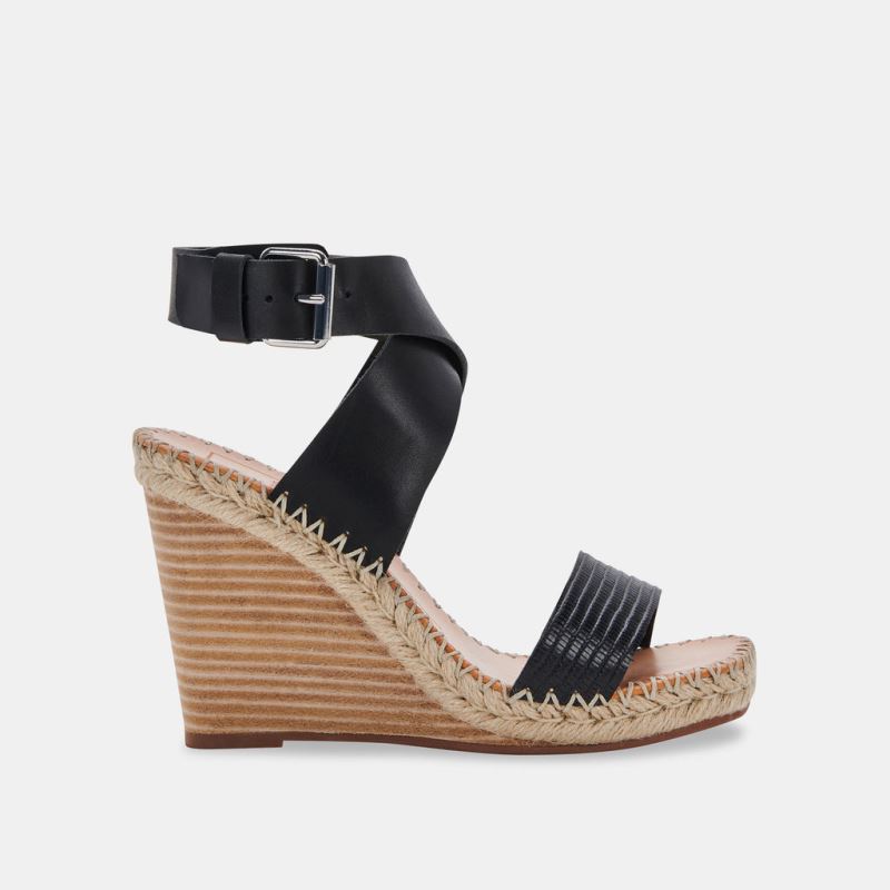 Dolce Vita - Nezza Wedges Black Leather