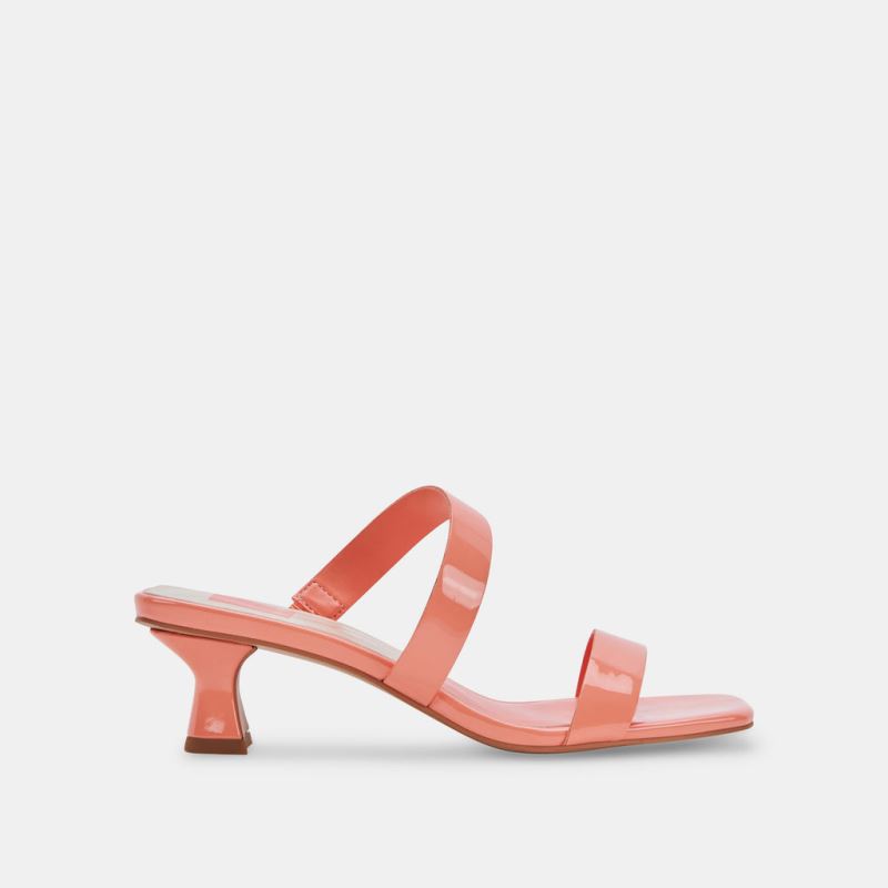 Dolce Vita - Bertie Heels Coral Patent Stella