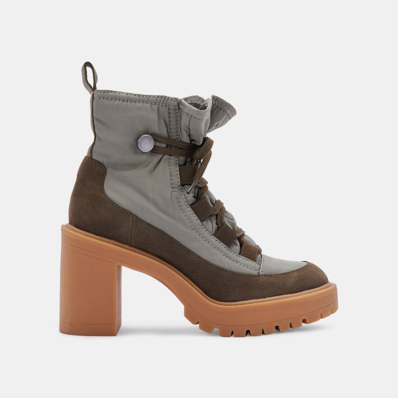 Dolce Vita - Celida Boots Olive Multi Nylon