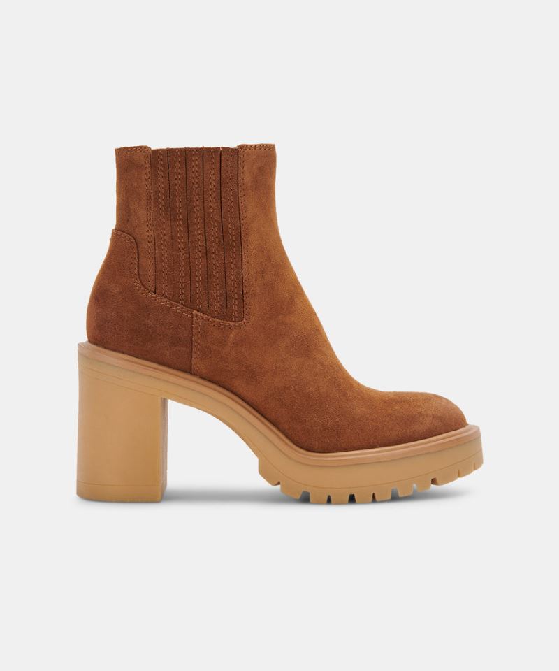 Dolce Vita - Caster H2o Booties Camel Suede