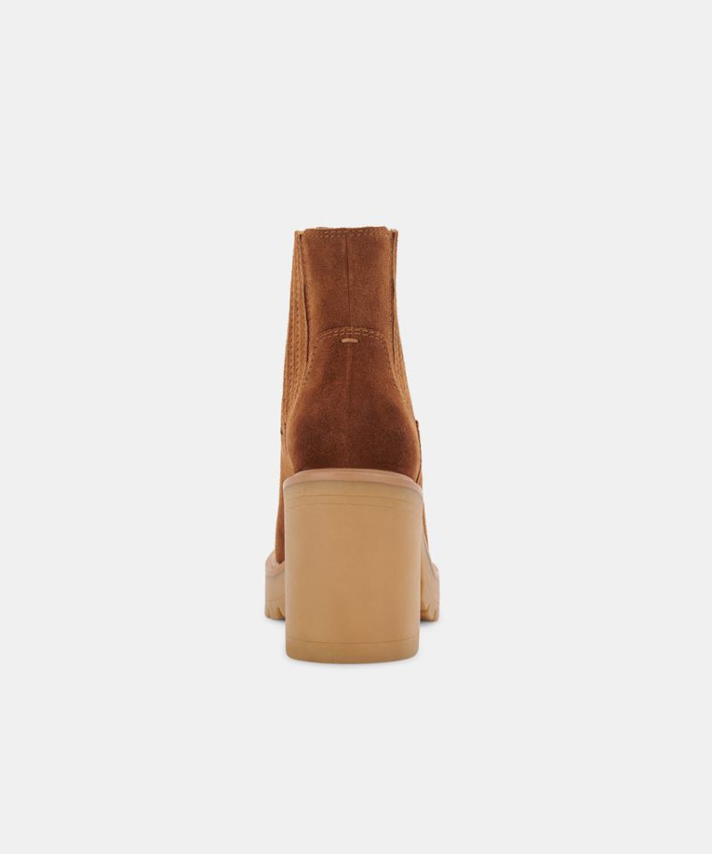 Dolce Vita - Caster H2o Booties Camel Suede