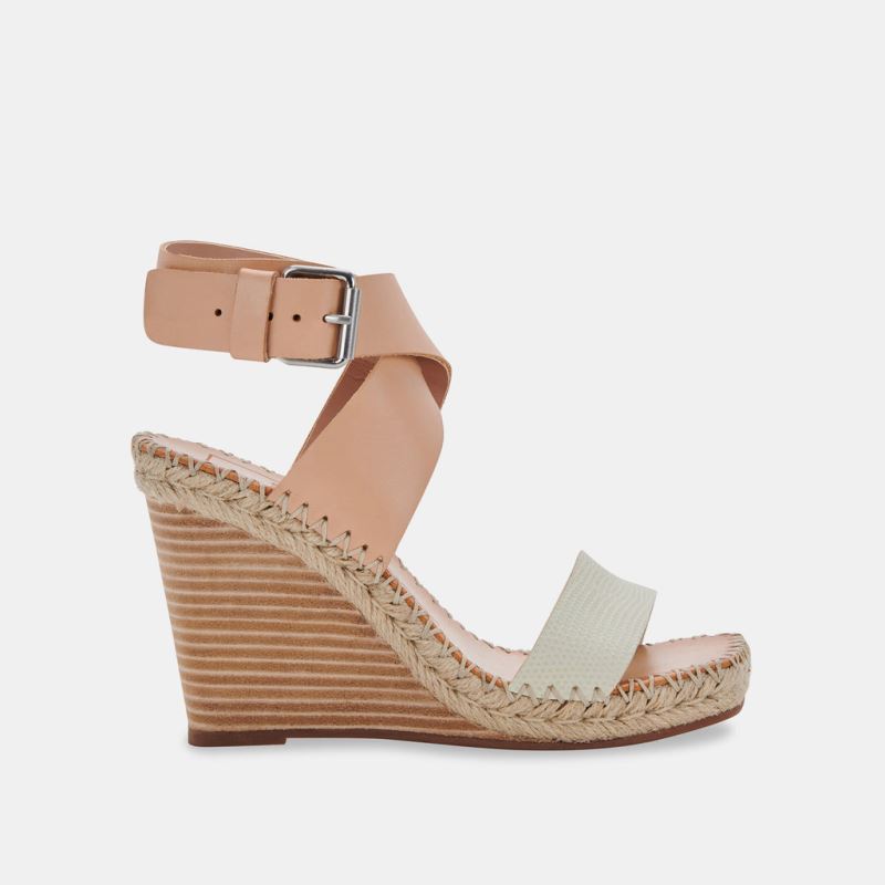 Dolce Vita - Nezza Wedges Natural Multi Leather