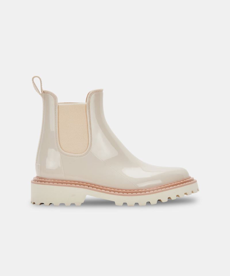 Dolce Vita - Stormy Rainboots Ivory Patent Stella