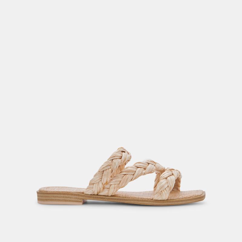 Dolce Vita - Iman Sandals Lt Natural Raffia