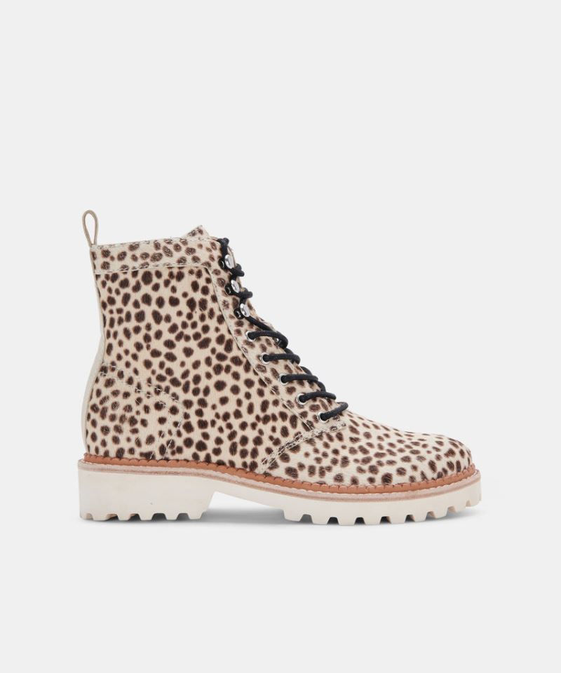 Dolce Vita - Avena Boots Leopard Calf Hair