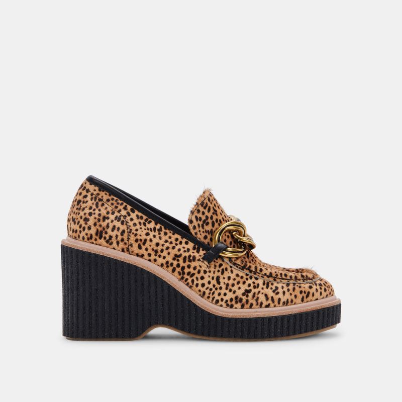 Dolce Vita - Brenan Wedges Leopard Calf Hair