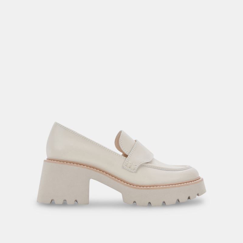 Dolce Vita - Halona Loafers Ivory Leather