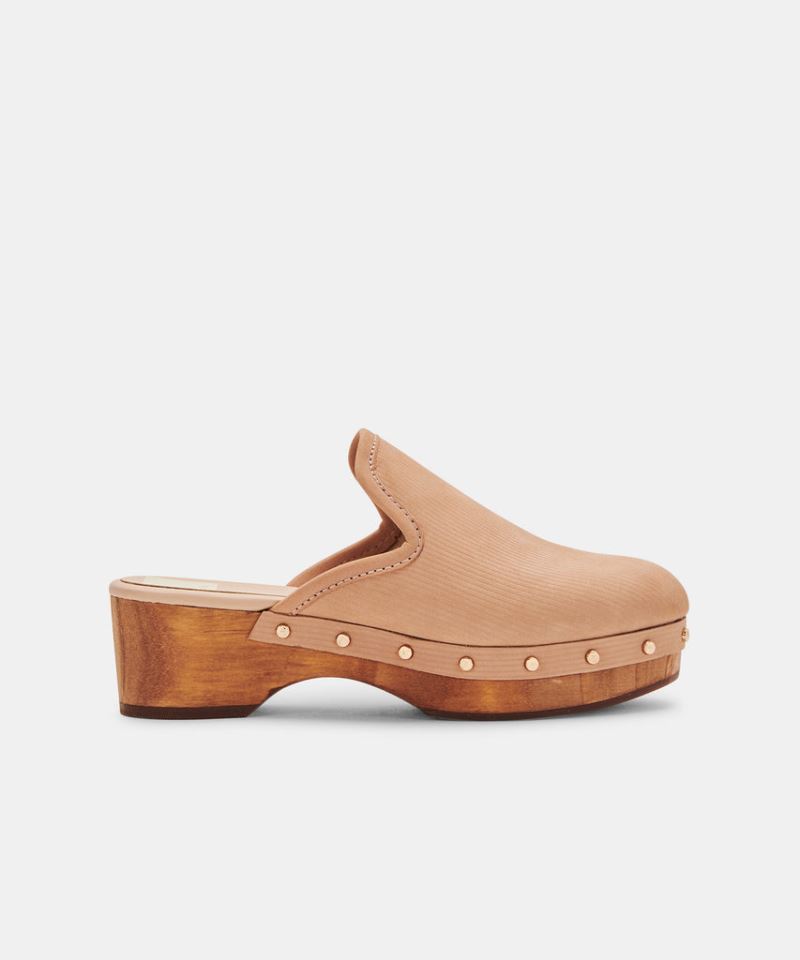 Dolce Vita - Closen Clogs Camel Nubuck