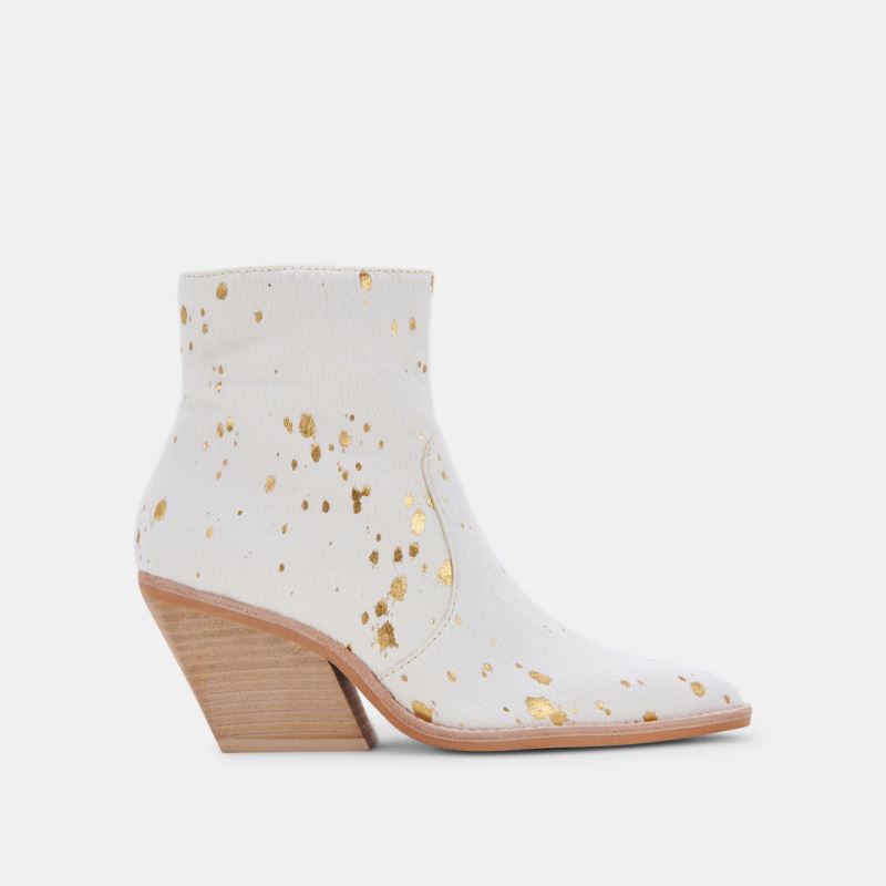 Dolce Vita - Volli Boots Gold Multi Calf Hair