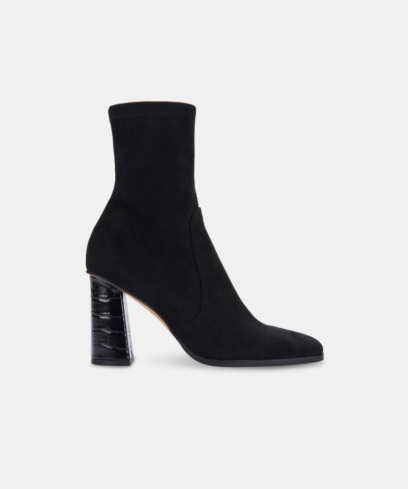 Dolce Vita - Petya Booties Black Stella Suede