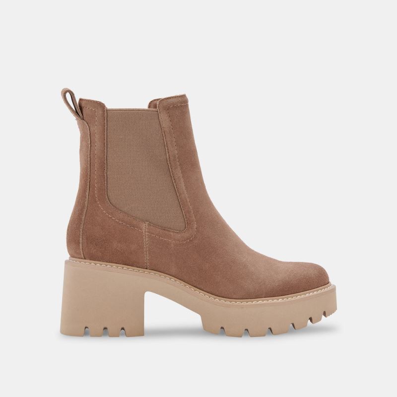 Dolce Vita - Hawk H2o Booties Mushroom Suede