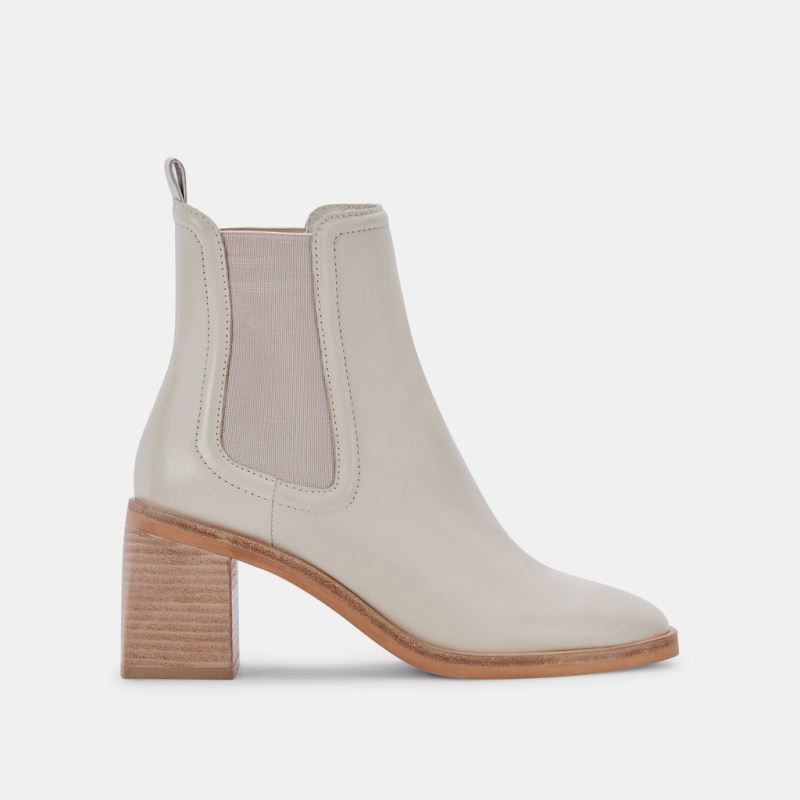 Dolce Vita - Iliana Booties Ivory Leather