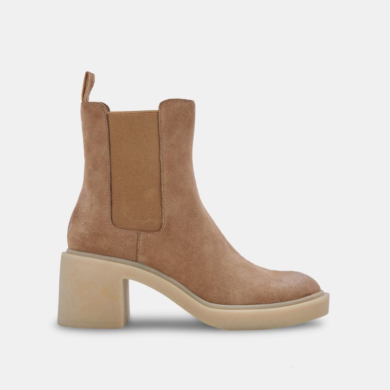 Dolce Vita - Gunner Booties Truffle Suede