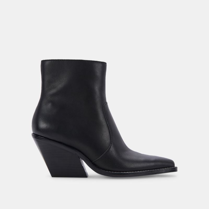 Dolce Vita - Volli Wide Boots Black Leather [Dolcevita145] - $96.99 ...