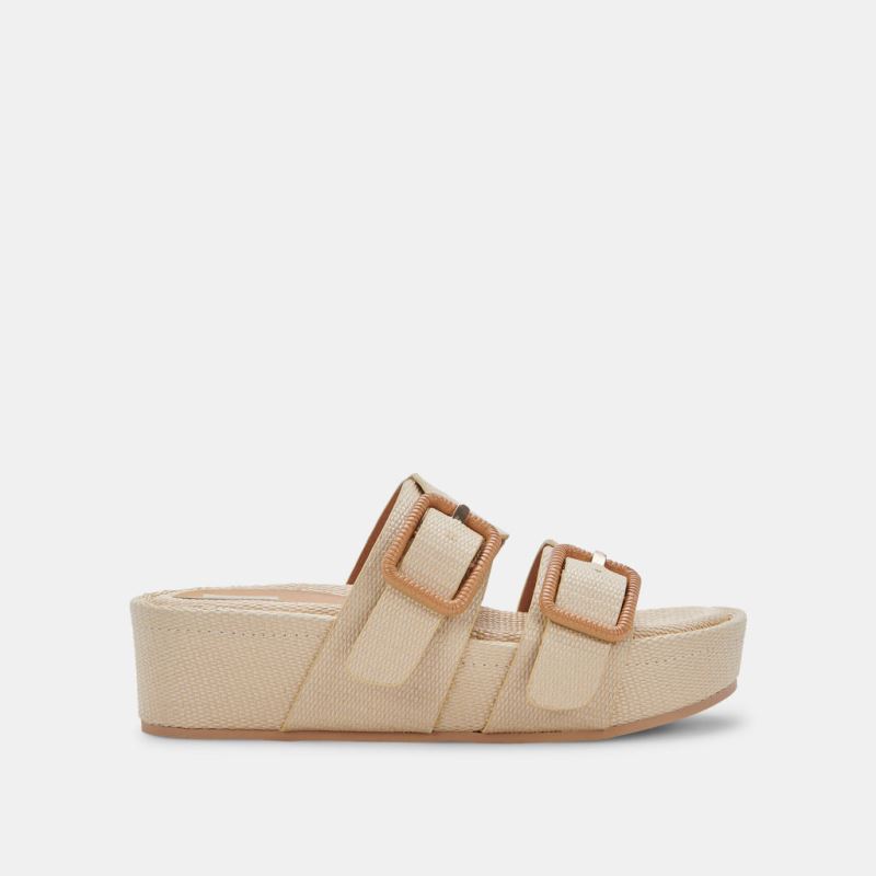 Dolce Vita - Coryn Sandals Natural Raffia