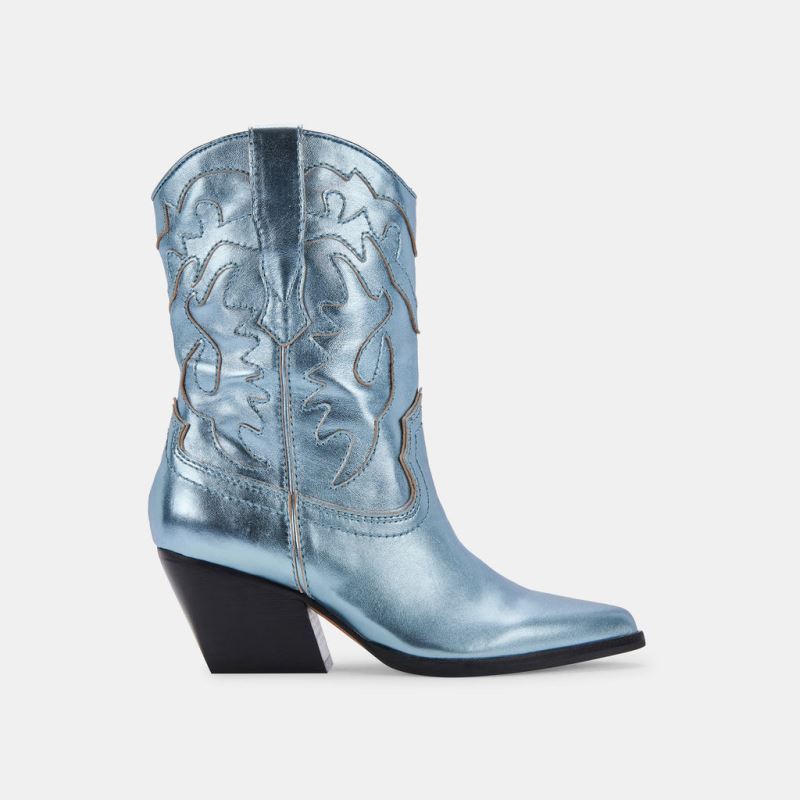 Dolce Vita - Landen Boots Electric Blue Leather