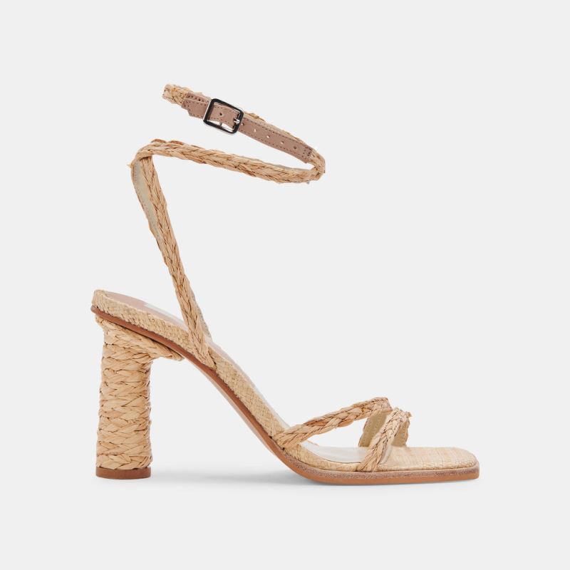 Dolce Vita - Devin Heels Lt Natural Raffia