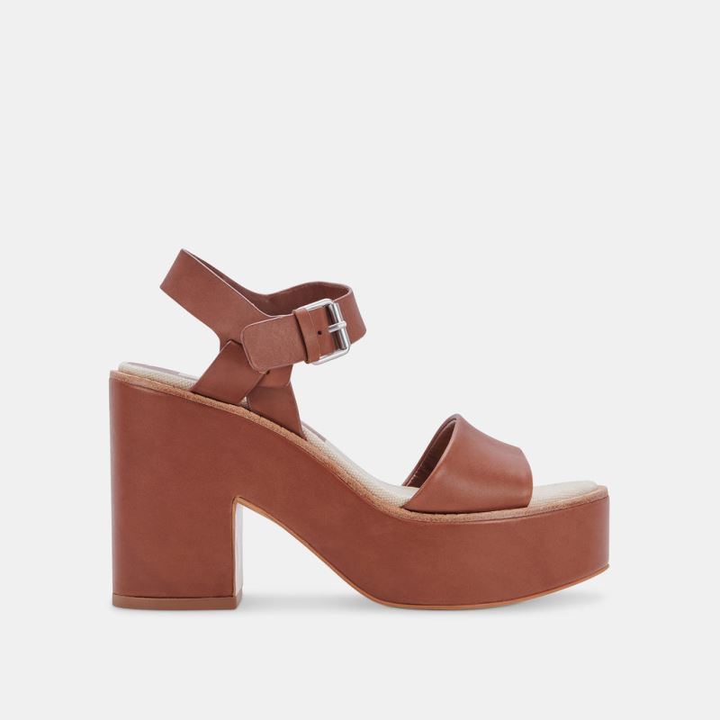 Dolce Vita - Elly Heels Dk Brown Leather