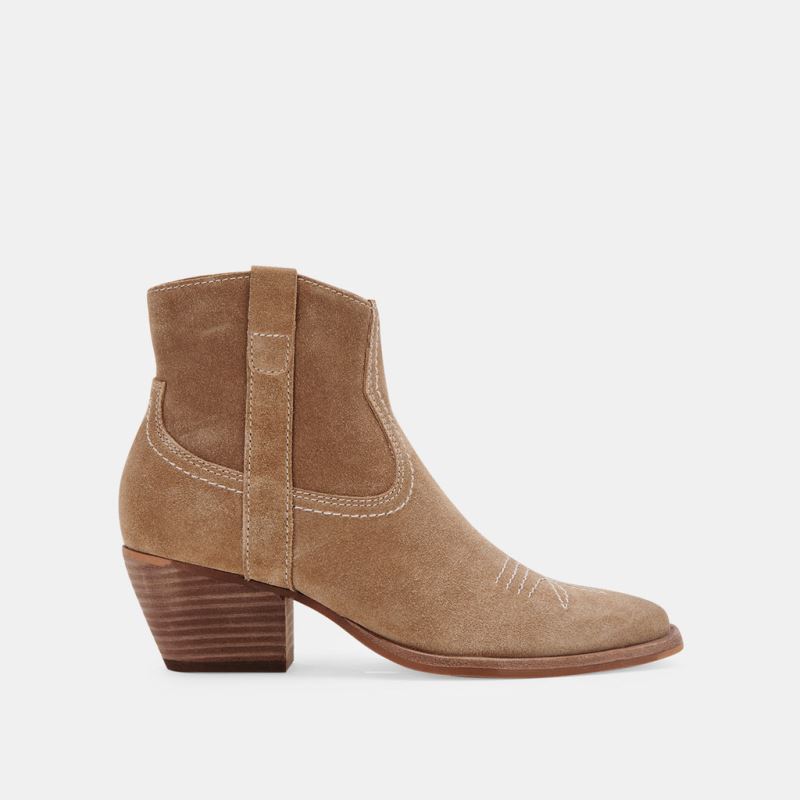 Dolce Vita - Silma Booties Truffle Suede