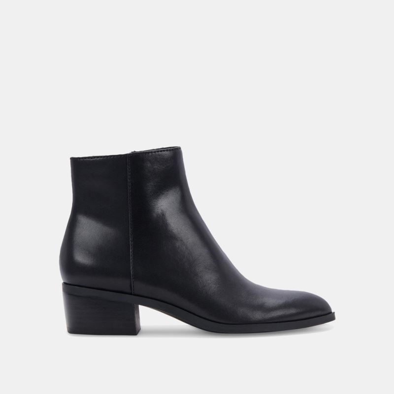 Dolce Vita - Avalon Booties Black Leather