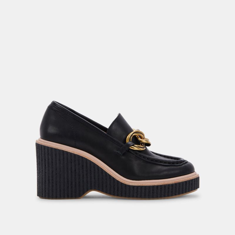 Dolce Vita - Brenan Wedges Black Leather