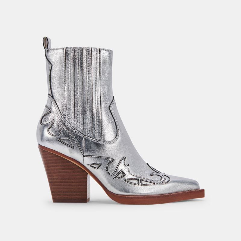 Dolce Vita - Beaux Boots Silver Leather