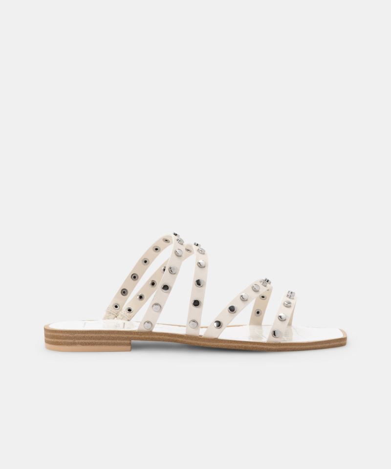 Dolce Vita - Izabel Studded Sandals Off White Stella
