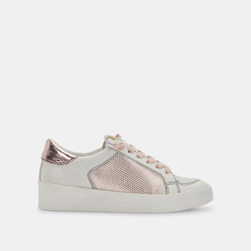 Dolce Vita - Ledger Sneakers Rose Gold Leather