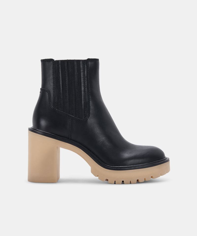 Dolce Vita - Caster H2o Booties Black Leather